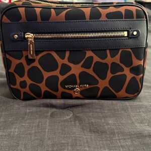Michael Kors Giraffe Print Crossbody Bag